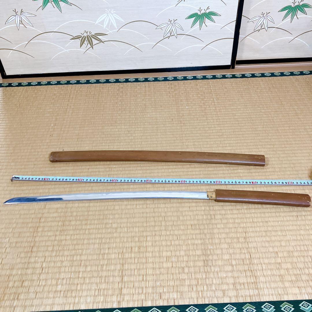 模造刀 脇差 白鞘 刃無し 鑑賞用 全長約84cm