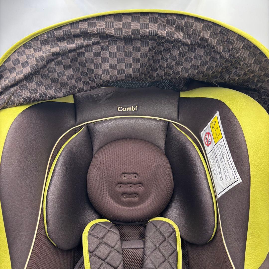 極美品　combi ラクティアターン エッグショックTB チャイルドシート