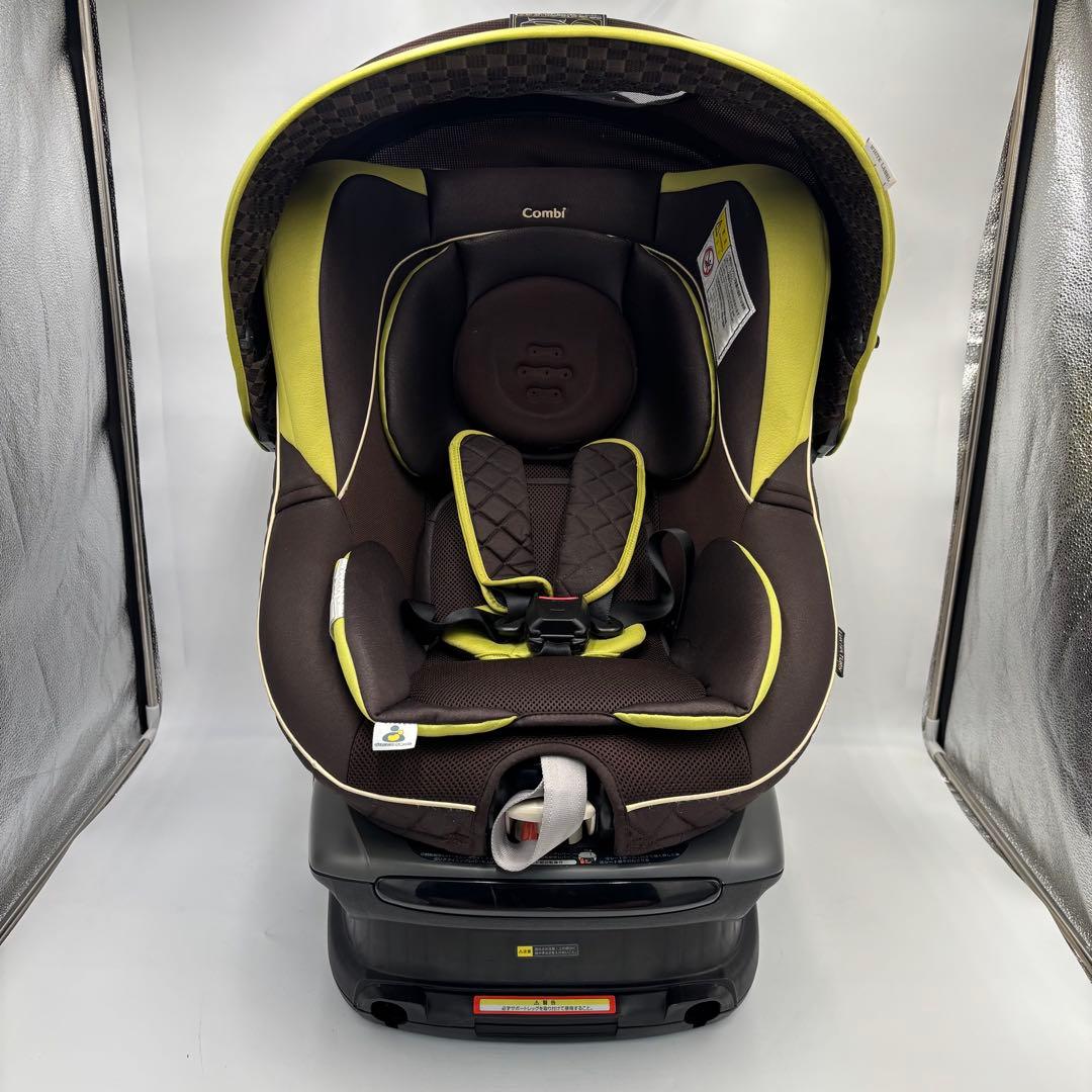 極美品　combi ラクティアターン エッグショックTB チャイルドシート