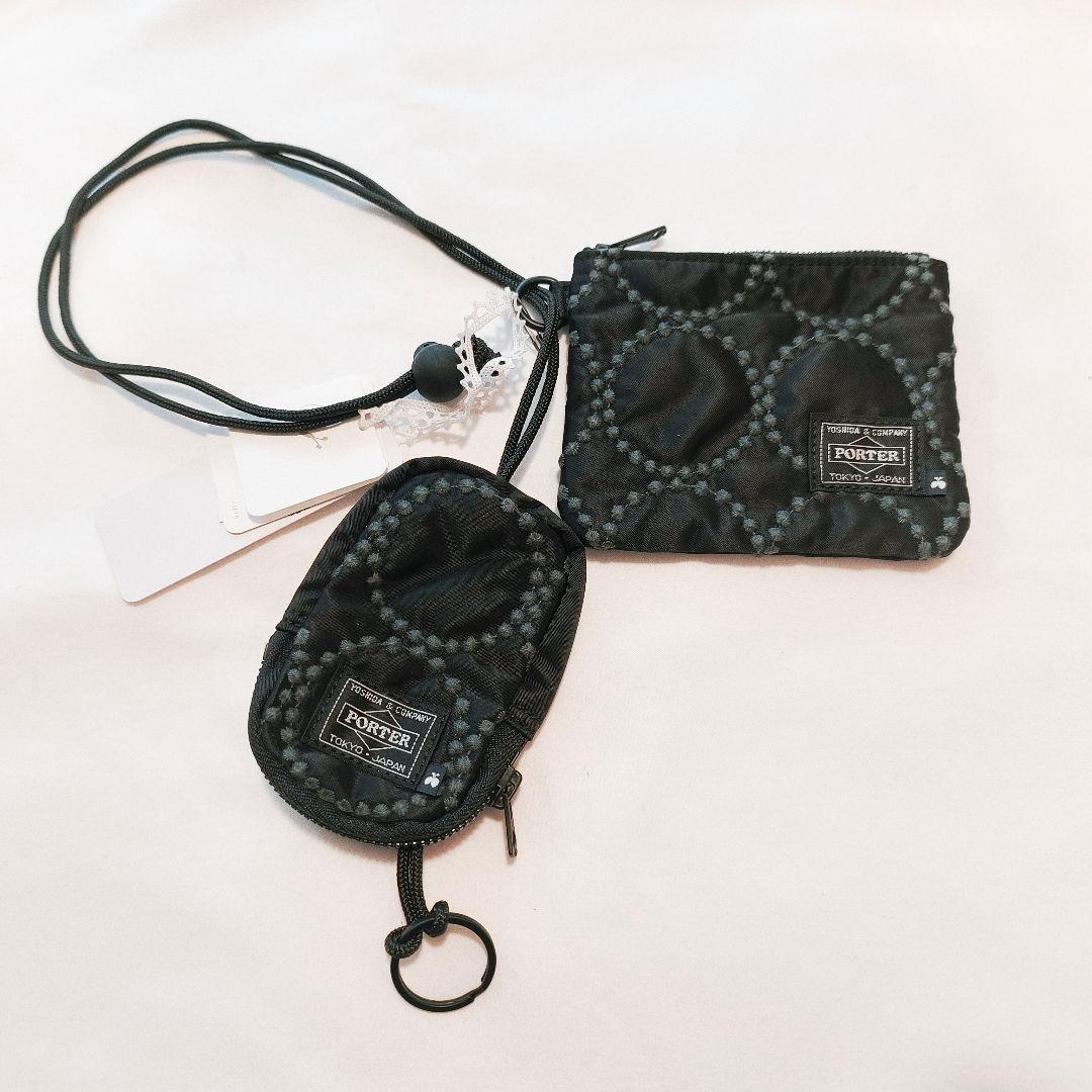 最終出品【新品】ミナペルホネン PORTER キーケース&パース