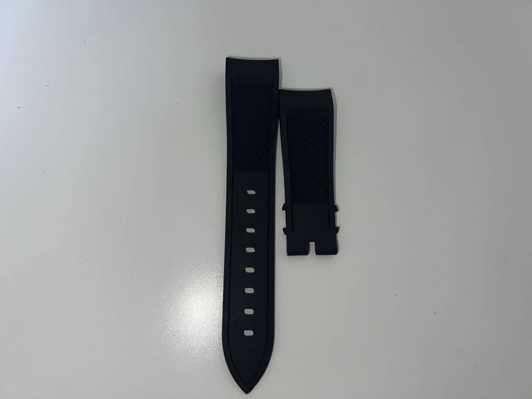 ブレゲ マリーン2 ラージデイト5817用 黒ラバーベルト XSサイズ