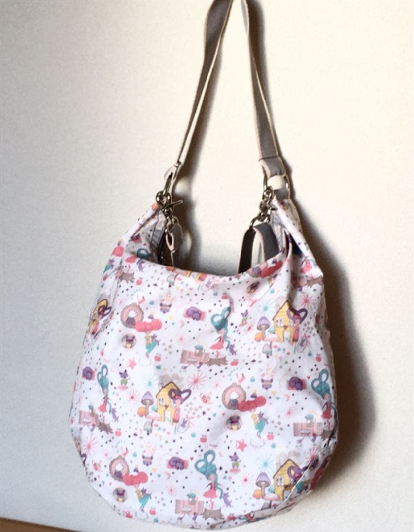 【未使用品　美品】希少　レスポートサック ショルダーバッグ　2way 白