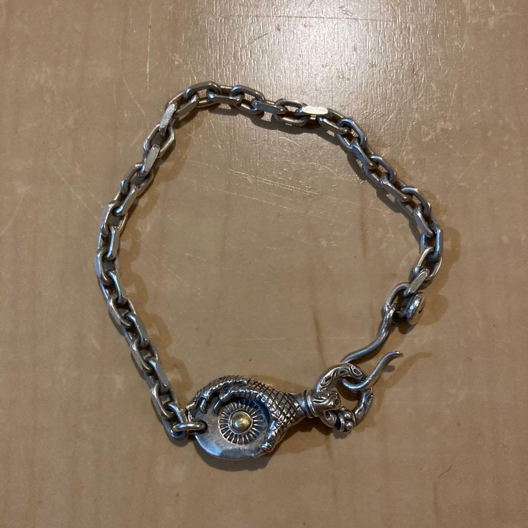 祐天寺あるじゃん チェーンシルバーブレスレット イーグルクロー