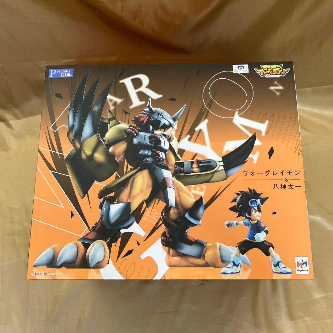 匿名　メガハウスG.E.M デジモンアドベンチャー ウォーグレイモン　八神太一