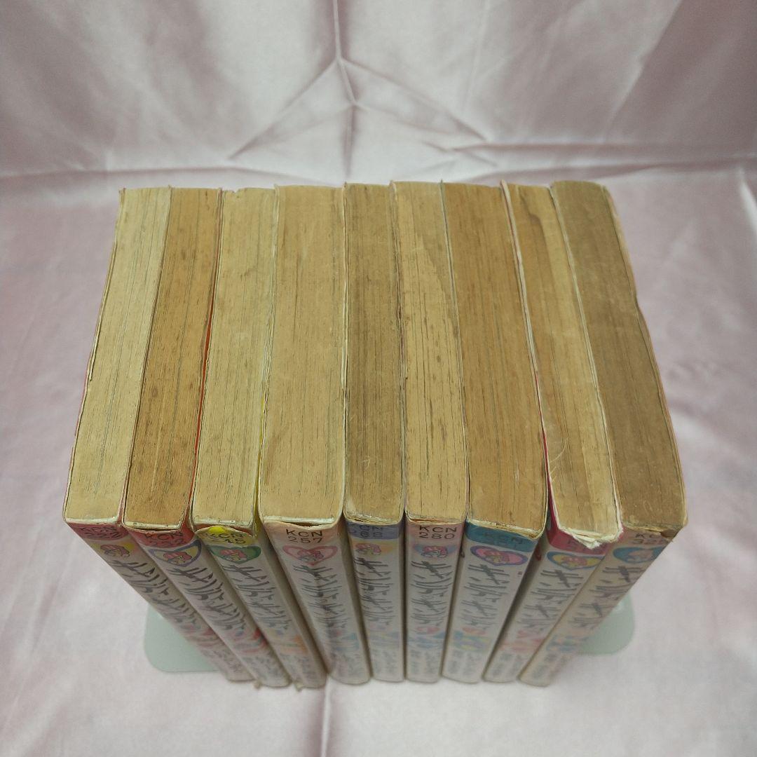 キャンディキャンディ　全9巻　黒文字統一　並下セットA　いがらしゆみこ　水木杏子