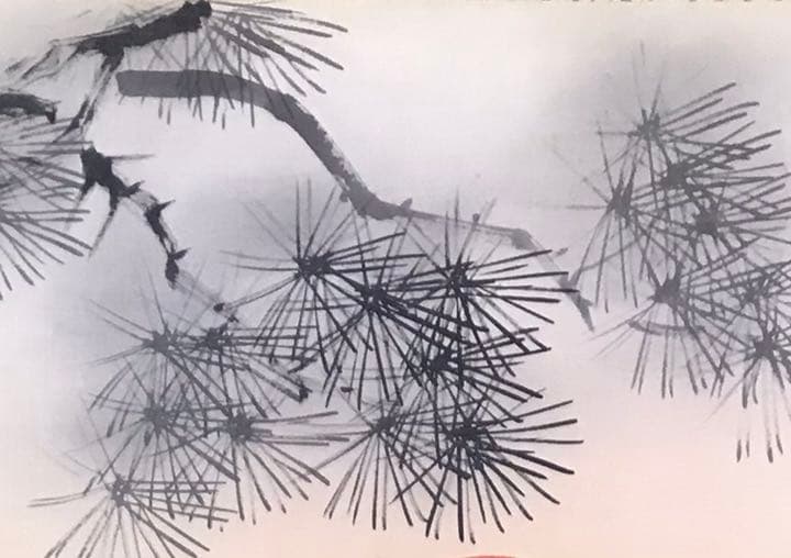 掛軸　鑑定共箱付き