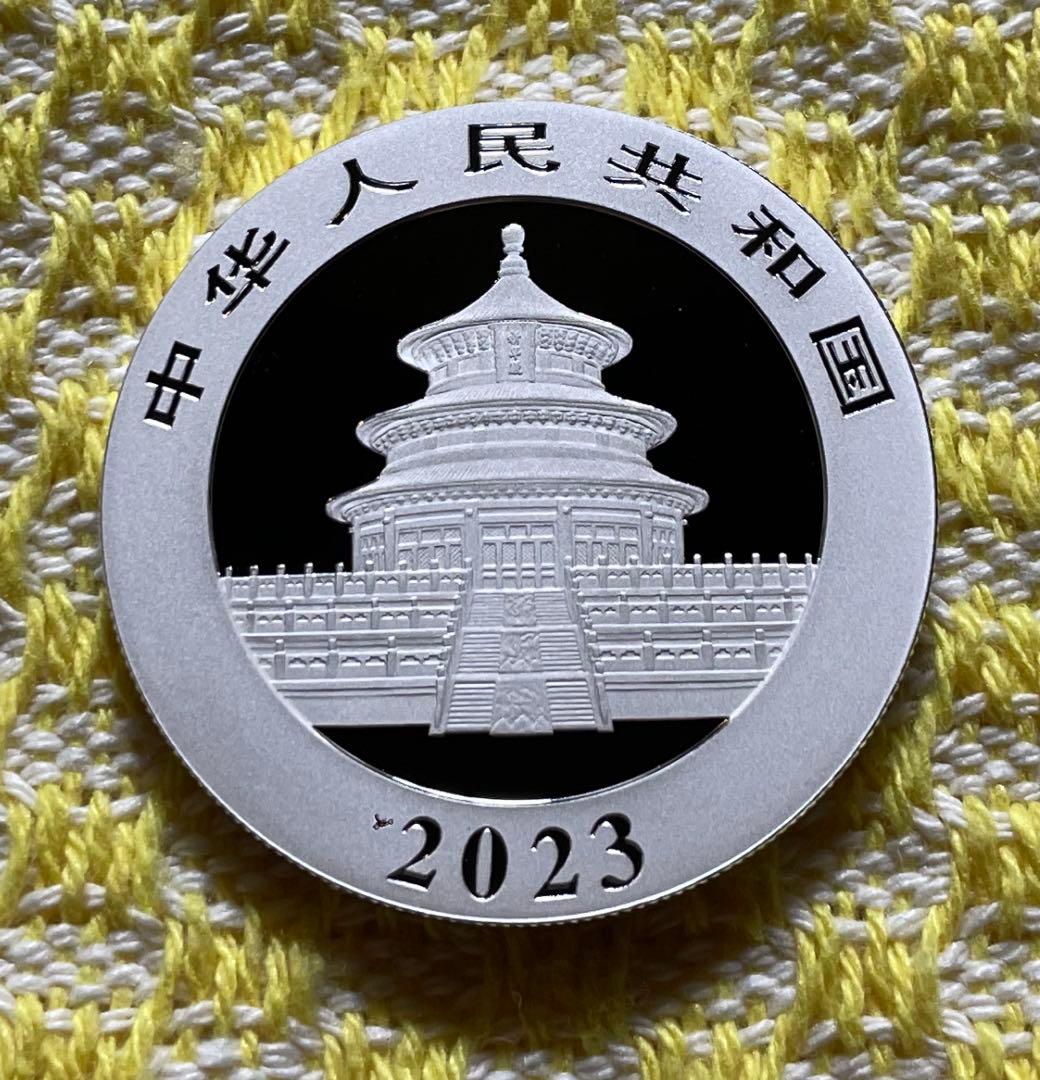 2023年 純銀 パンダ銀貨 30g 中国 10元 シルバー