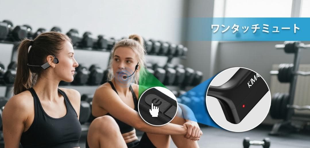 新品⭐️KIMAFUN 完全防水ワイヤレスマイク 2人用 KM-GWP92