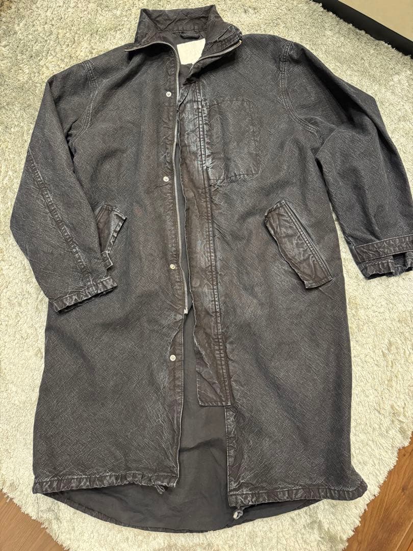 ZARA ダークグレー ロングコート