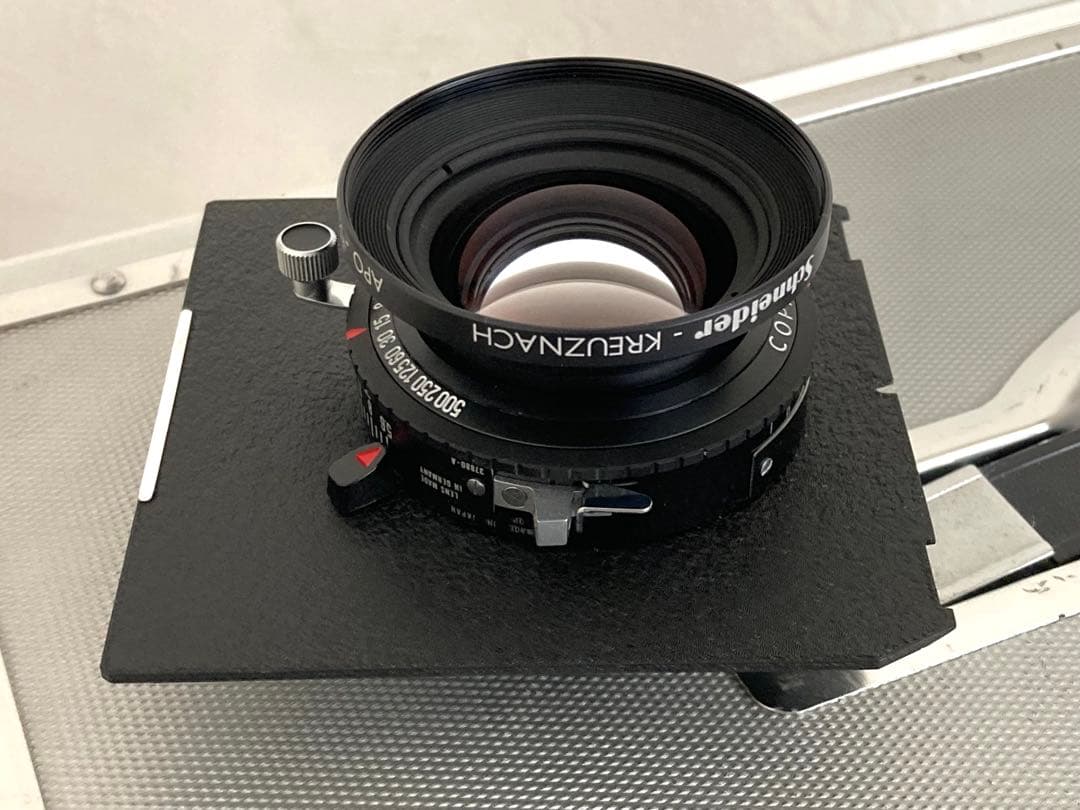 Sinar ジナーf2 4x5 シュナイダー150mm付　ハードケース一式セット