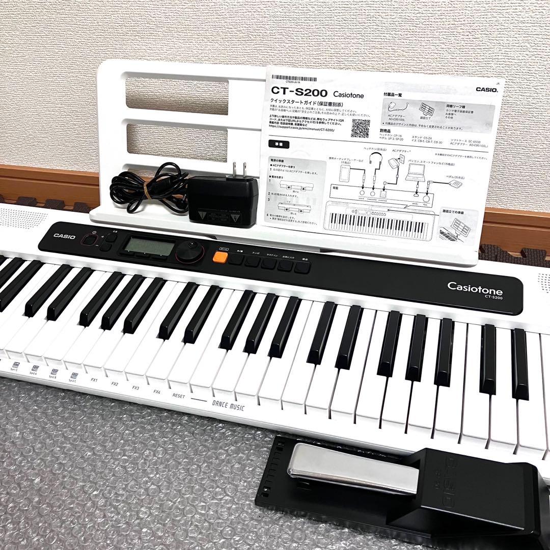 CASIO カシオ　電子ピアノ　電子キーボード　CT-S200✨極上品・大特価✨