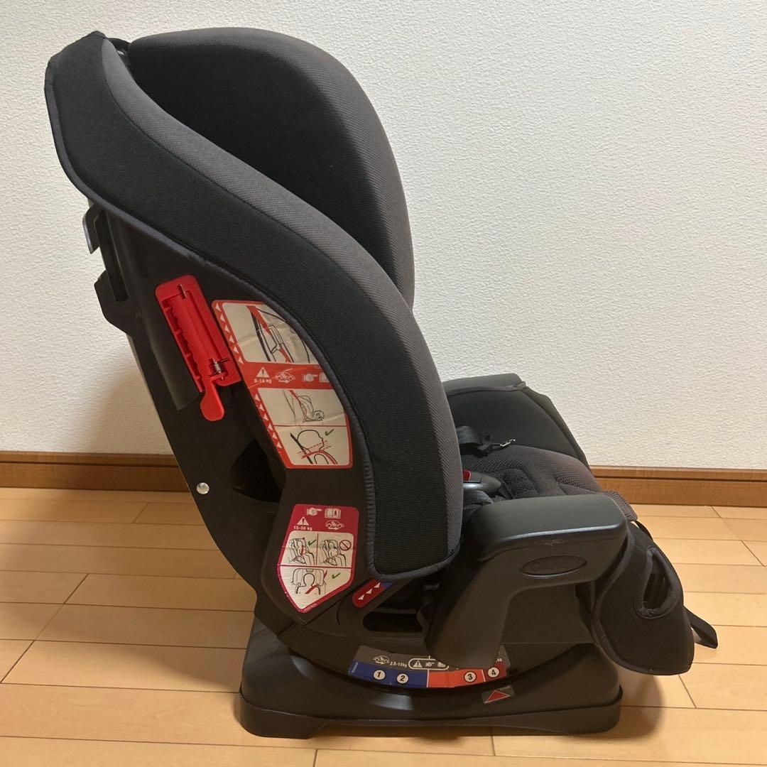 GRECOグレコ マイルストーン チャイルドシートジュニアシートシートベルト固定
