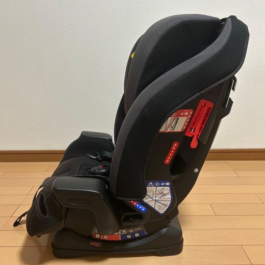 GRECOグレコ マイルストーン チャイルドシートジュニアシートシートベルト固定
