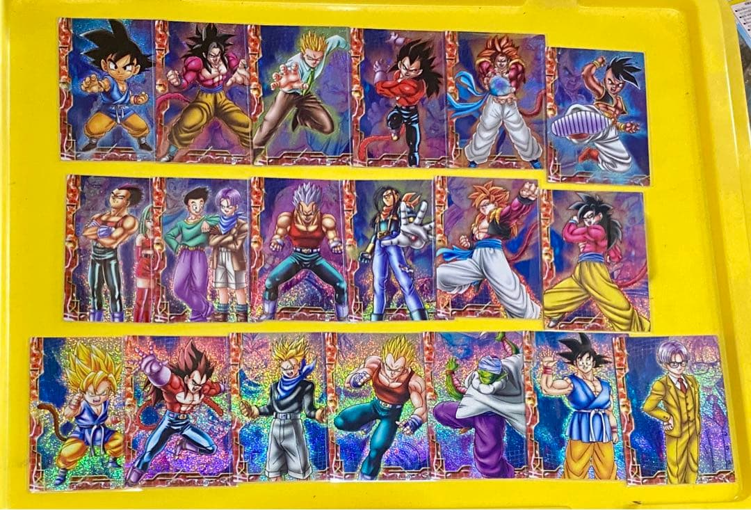 ドラゴンボールGTカード19枚セットNO.01〜19
