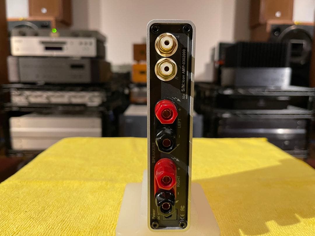 NUFORCE ICON AMP プリメインアンプ (シルバー)2ndオーナー