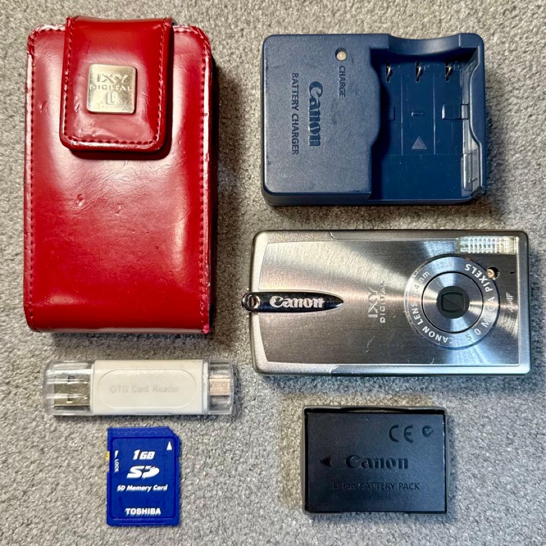 ☆動作OK Canon IXY DIGITAL L2 プラチナシルバー