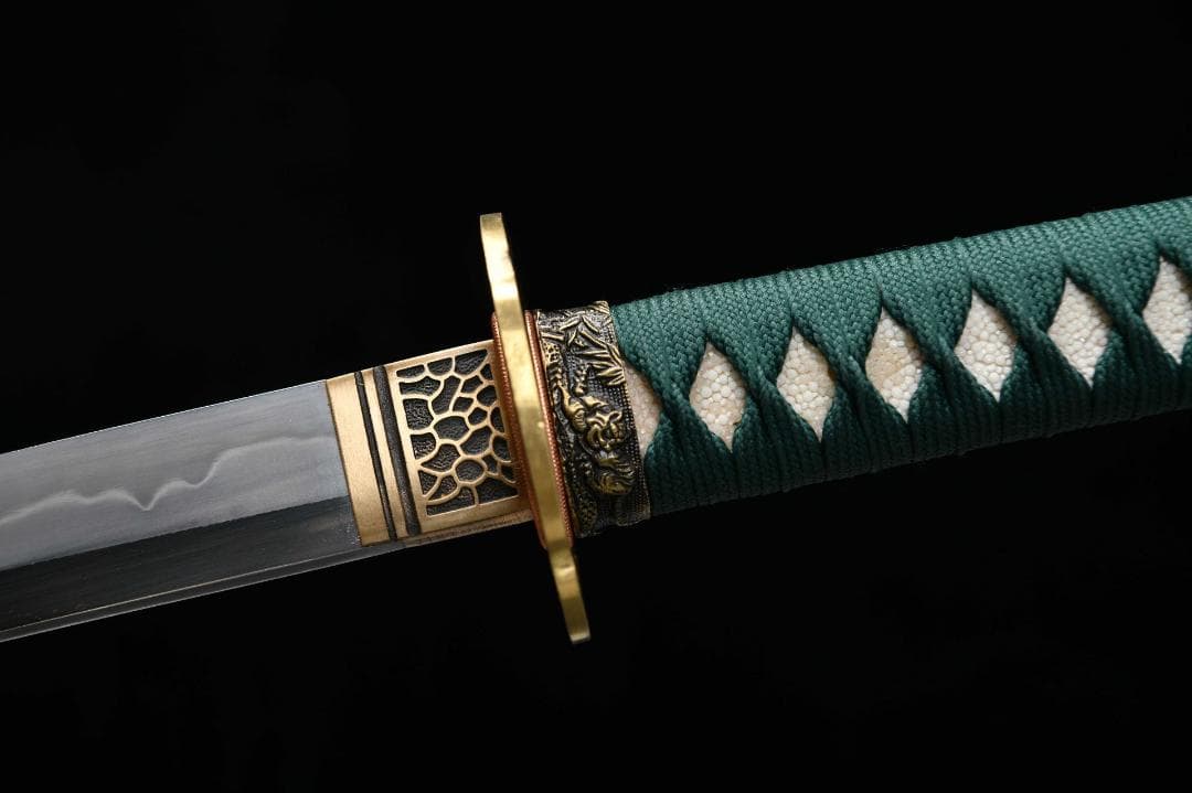 猛虎 日本刀 模造刀 居合刀 武士道 武蔵 鑑賞用 手鍛造打