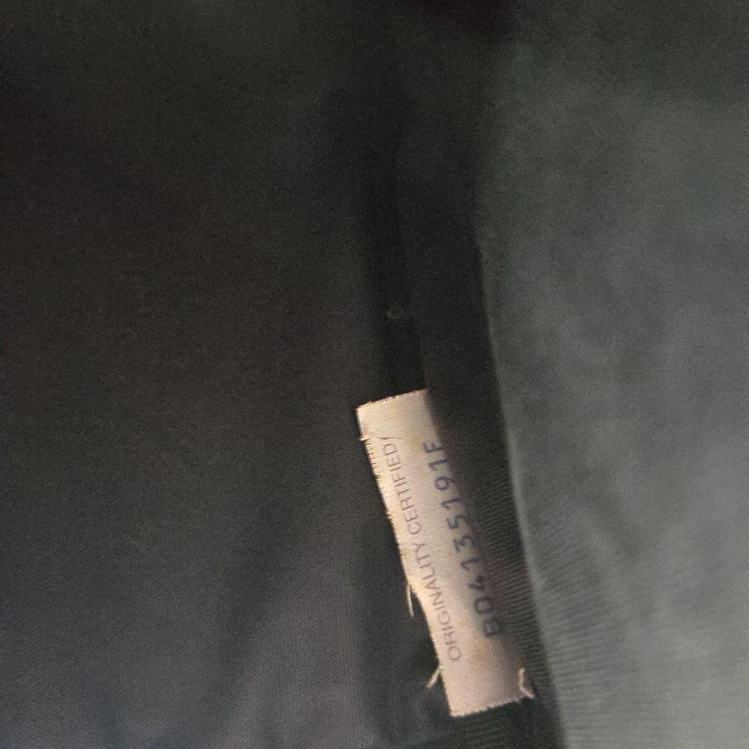 編み込みレザー ビジネスバッグ 黒