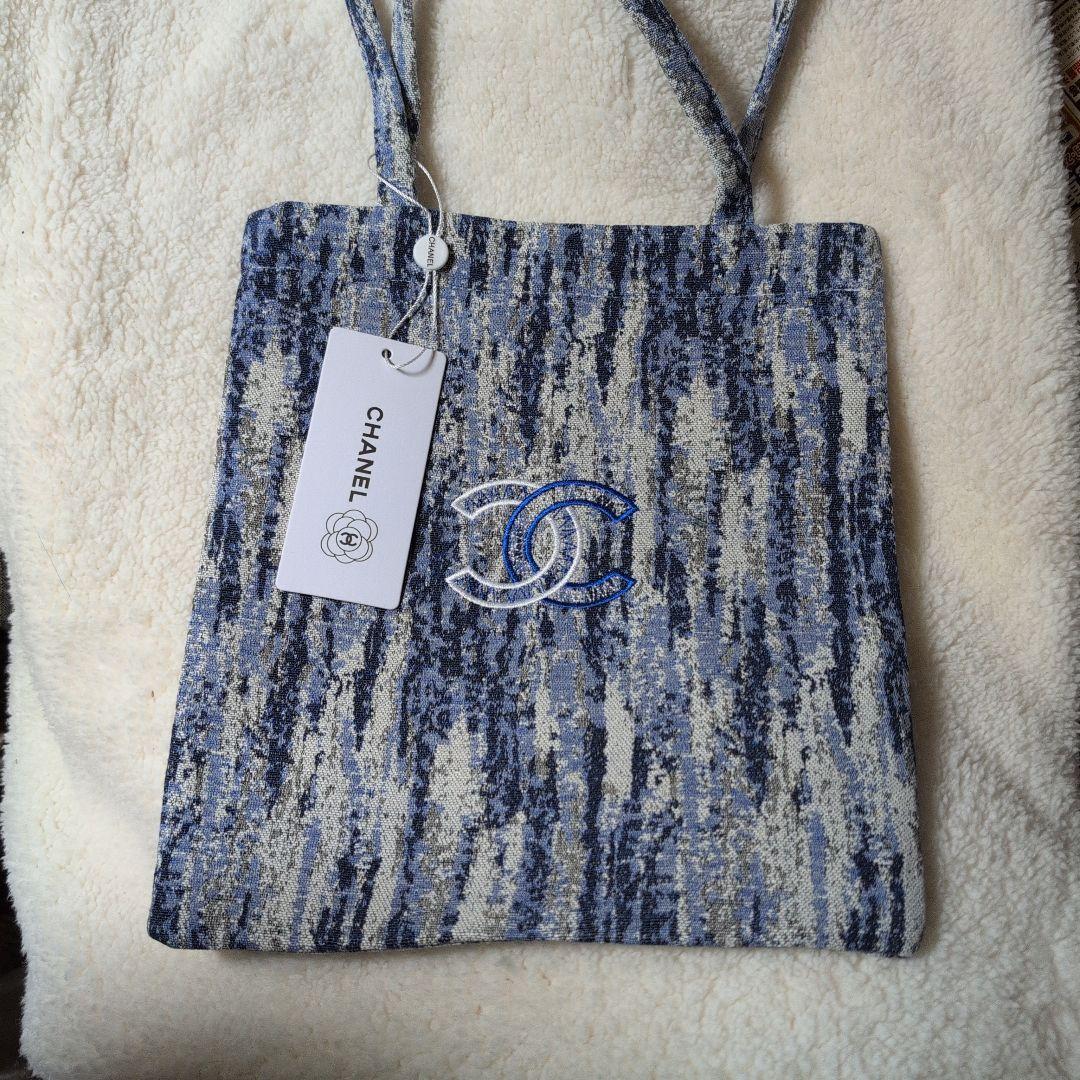 シャネルVIPギフトキャンパストートバッグ　ノベルティ