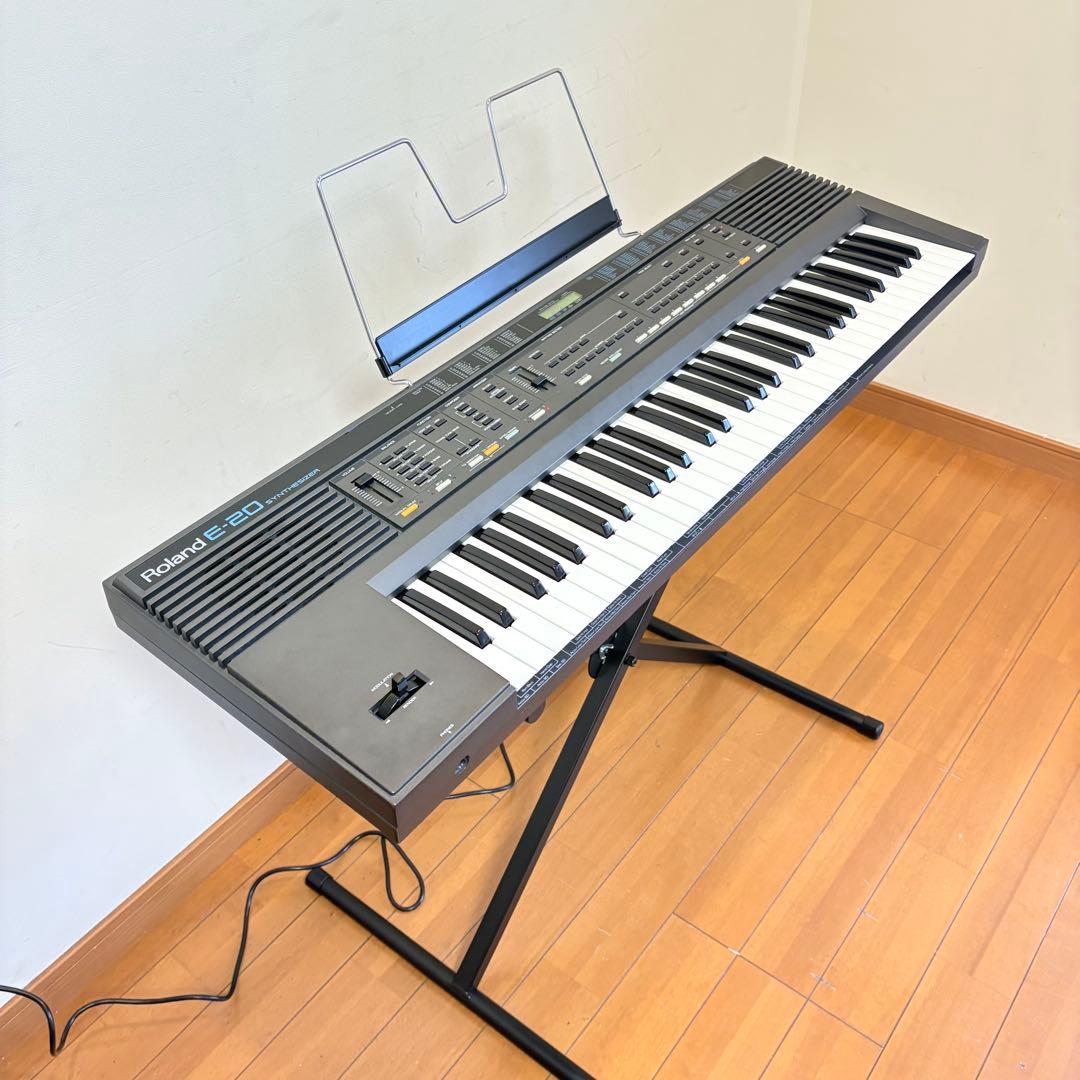 【美品・希少】ROLAND ローランド シンセサイザー E-20