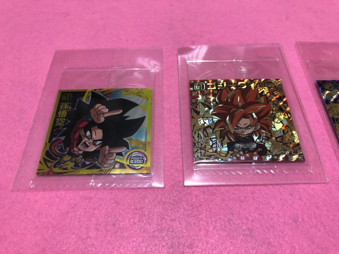 ドラゴンボール　ゴジータ 孫悟空　ベジータ　SEC SGR SR