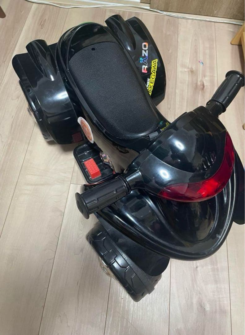 ブラックバイク型おもちゃ