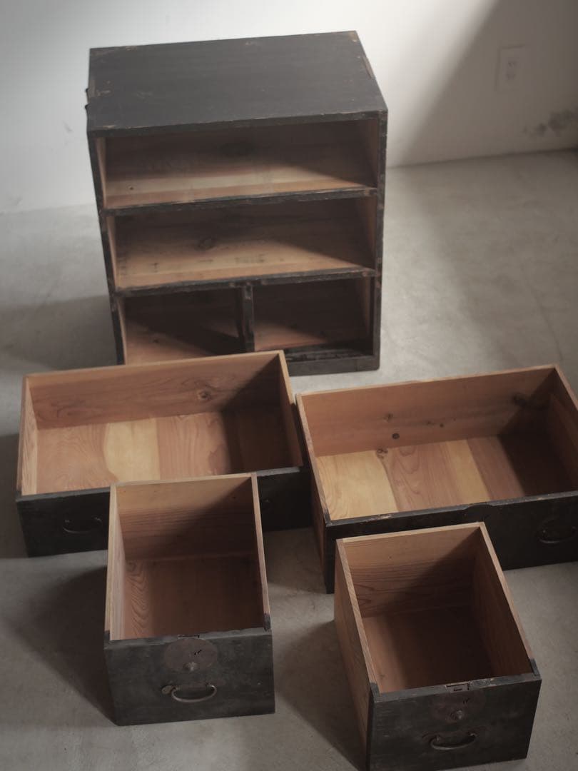 箪笥　収納　店舗什器　台　民藝　骨董　古家具　古道具　アンティーク　昭和レトロ