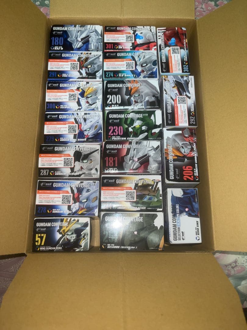 ガンダムコンバージ未開封セット