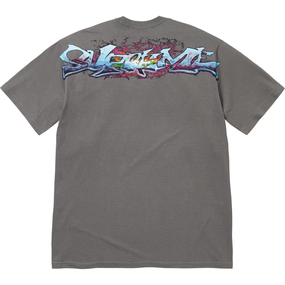 Supreme Tag Tシャツ シュプリーム Classic チャコール S