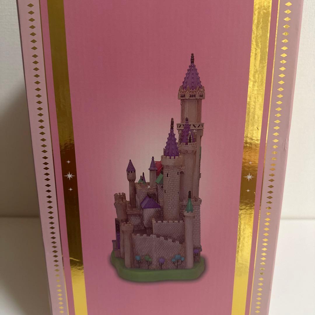 ディズニー　眠れる森の美女　キャッスルコレクション　スノードーム　小物入れ