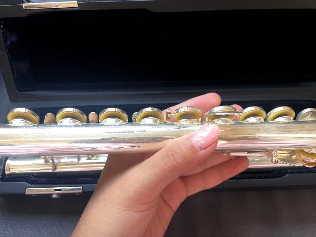 Minerva フルート ケース クリーニング用具付き