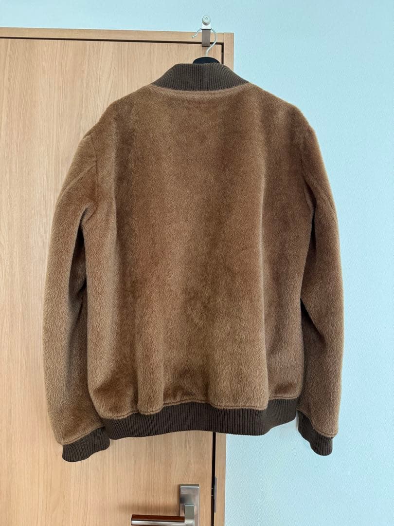 ETRO ブラウン　ファーブルゾン