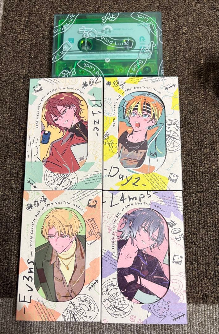 18TRIP Cassette#01〜#09 Tapieeセット