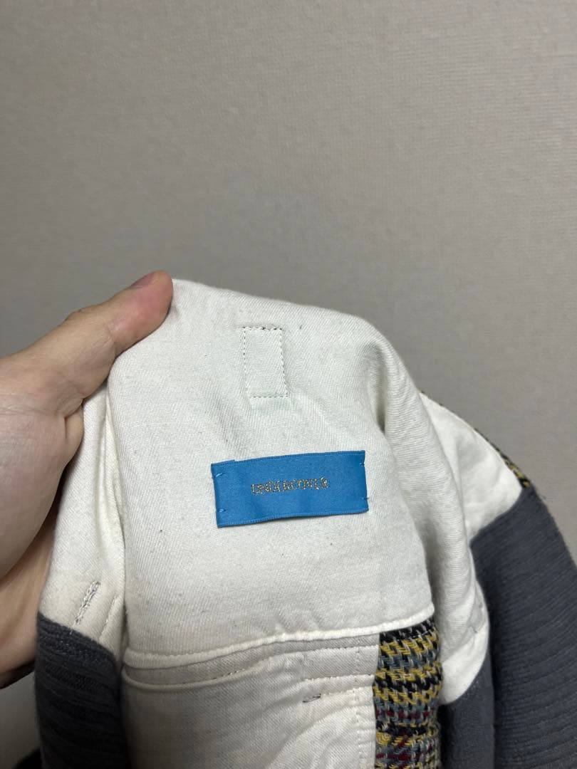 UNDERCOVER アンダーカバー　途中縮絨ジョッパーズチェックパンツ