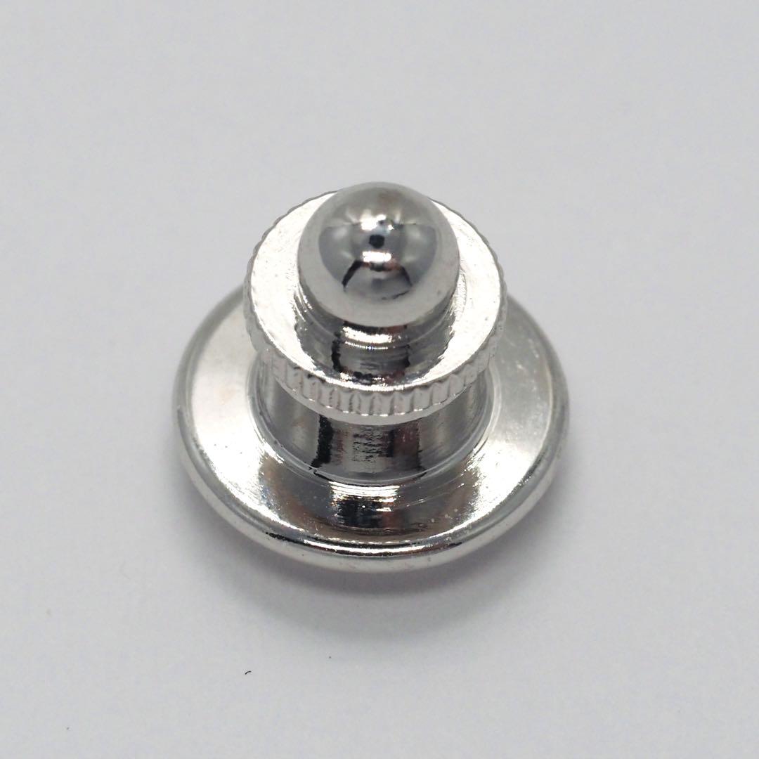 【MIKIMOTO】K18WG パール ピンブローチ