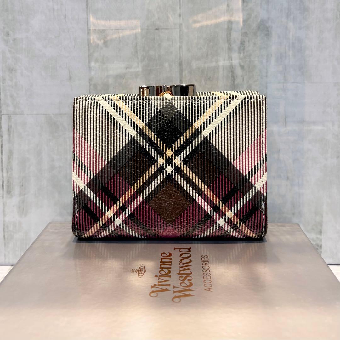 Vivienne Westwood 3つ折り財布 / チェック柄