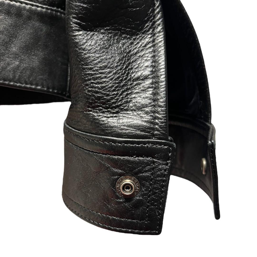 【大幅値下げ】WACKO MARIA シングル ライダースジャケット 牛革 名作