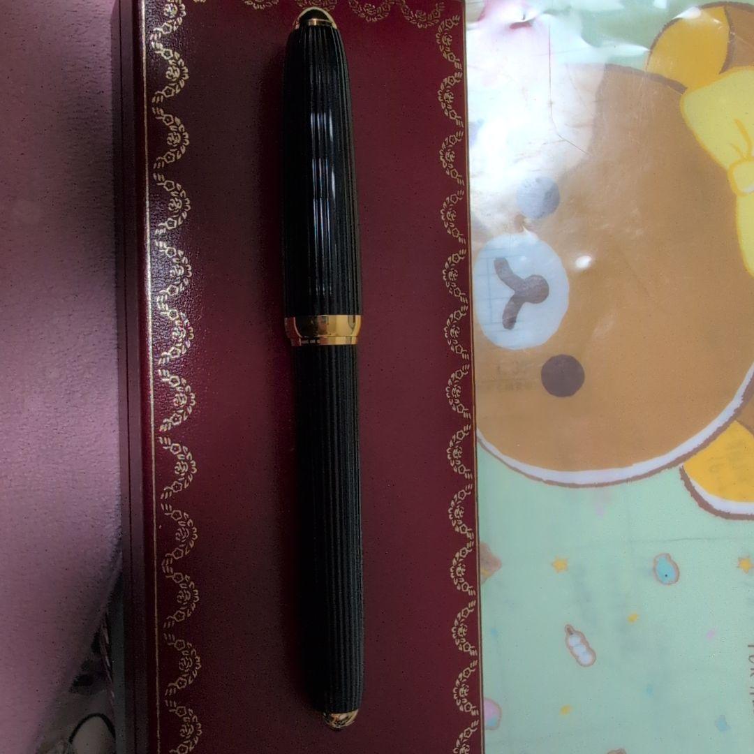 ルイ・カルティエ 万年筆 ノワール (nib: 18k Medium)