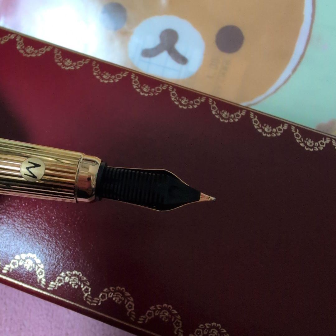 ルイ・カルティエ 万年筆 ノワール (nib: 18k Medium)