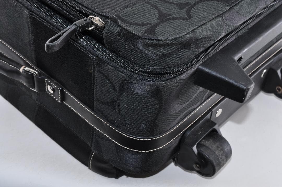 美品 COACH コーチ F77180 シグネチャー キャリーケース