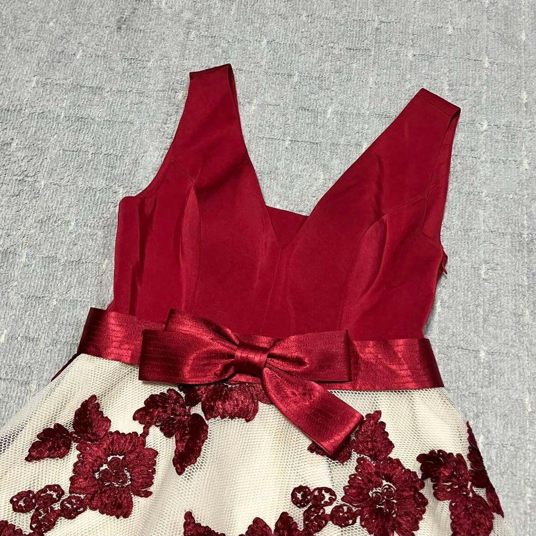 SETTAN［花柄刺繍］ドレス　ノースリーブ　ERUKEI LK　エルケイドレス