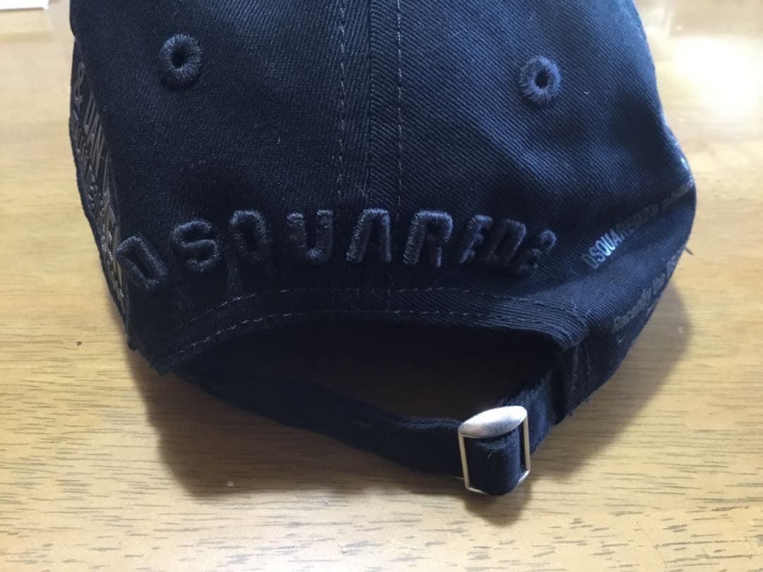 【未使用】DSQUARED2 ICON ブラックキャップ