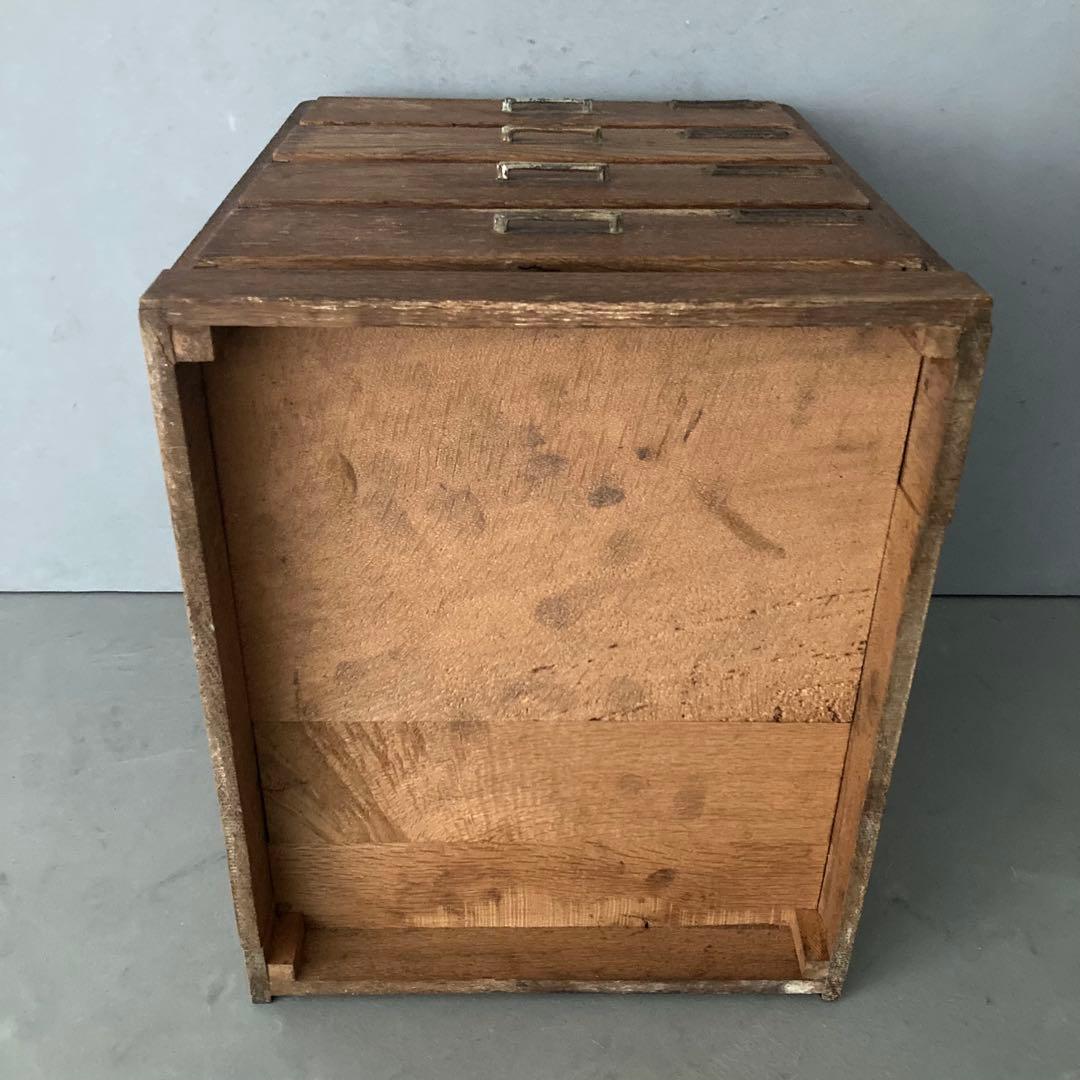 古家具 古道具 木製 小引き出し 小物入れ 収納 ヴィンテージ家具