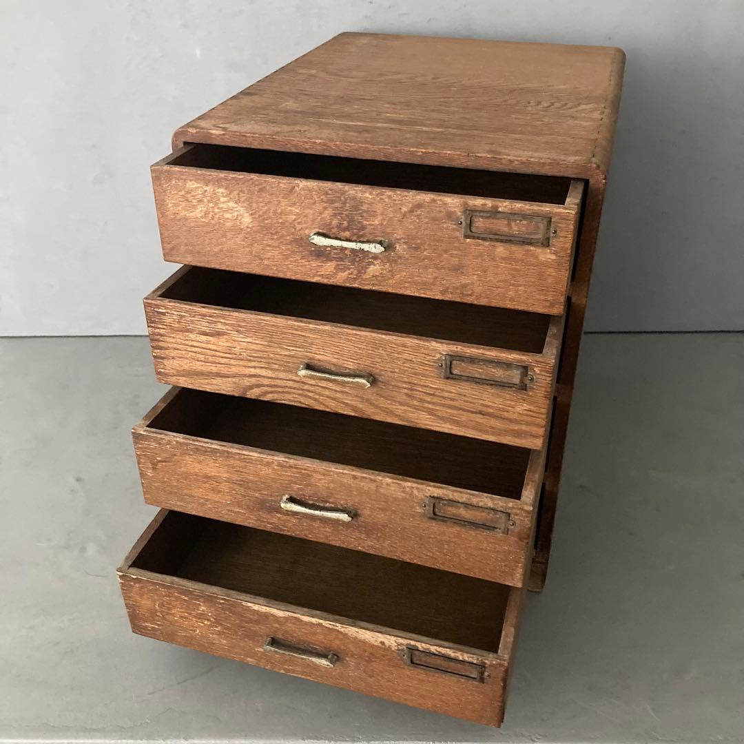 古家具 古道具 木製 小引き出し 小物入れ 収納 ヴィンテージ家具