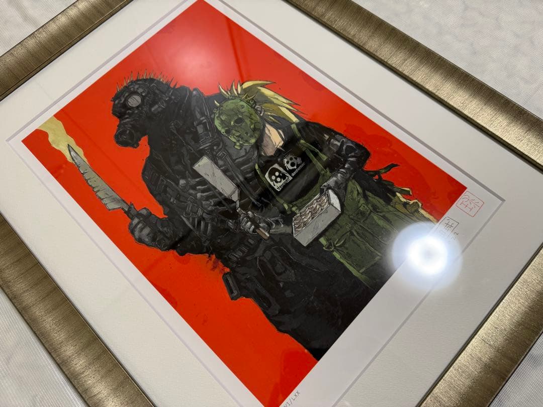 ドロヘドロ 複製原画 原画展 サイン入り