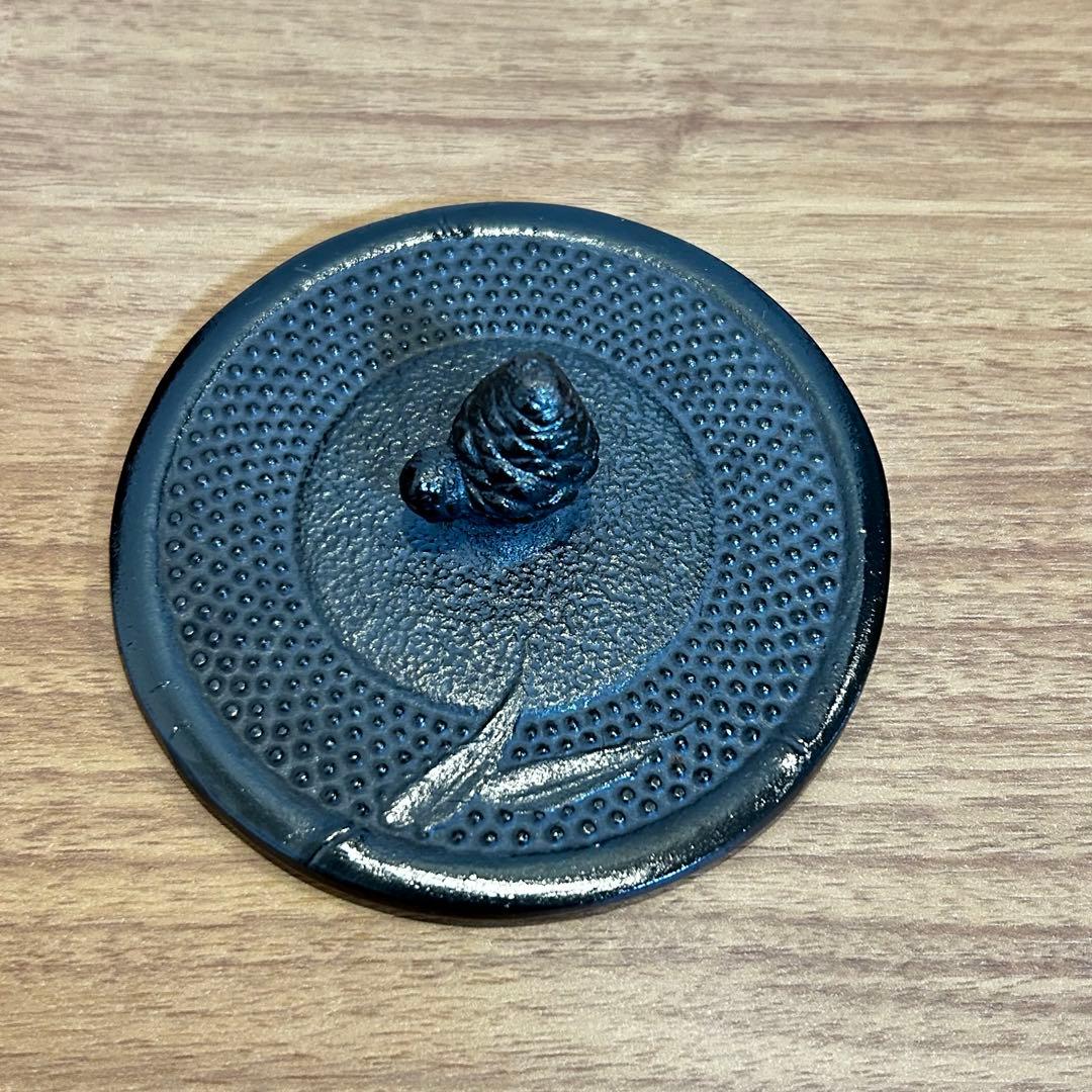 鉄瓶　茶の湯釜　長文堂　長谷川文雄　駒型