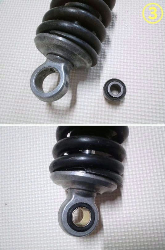 富士重工 ラビットスクーター S301用 ローダウンサス 前後セット ⑤