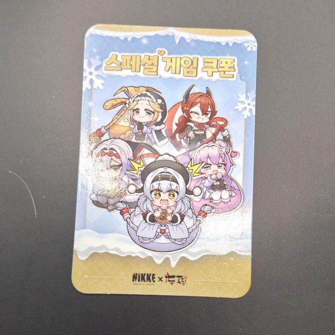 NIKKE レッドフード スタンドキーリング SD フォトカード ドゥチム