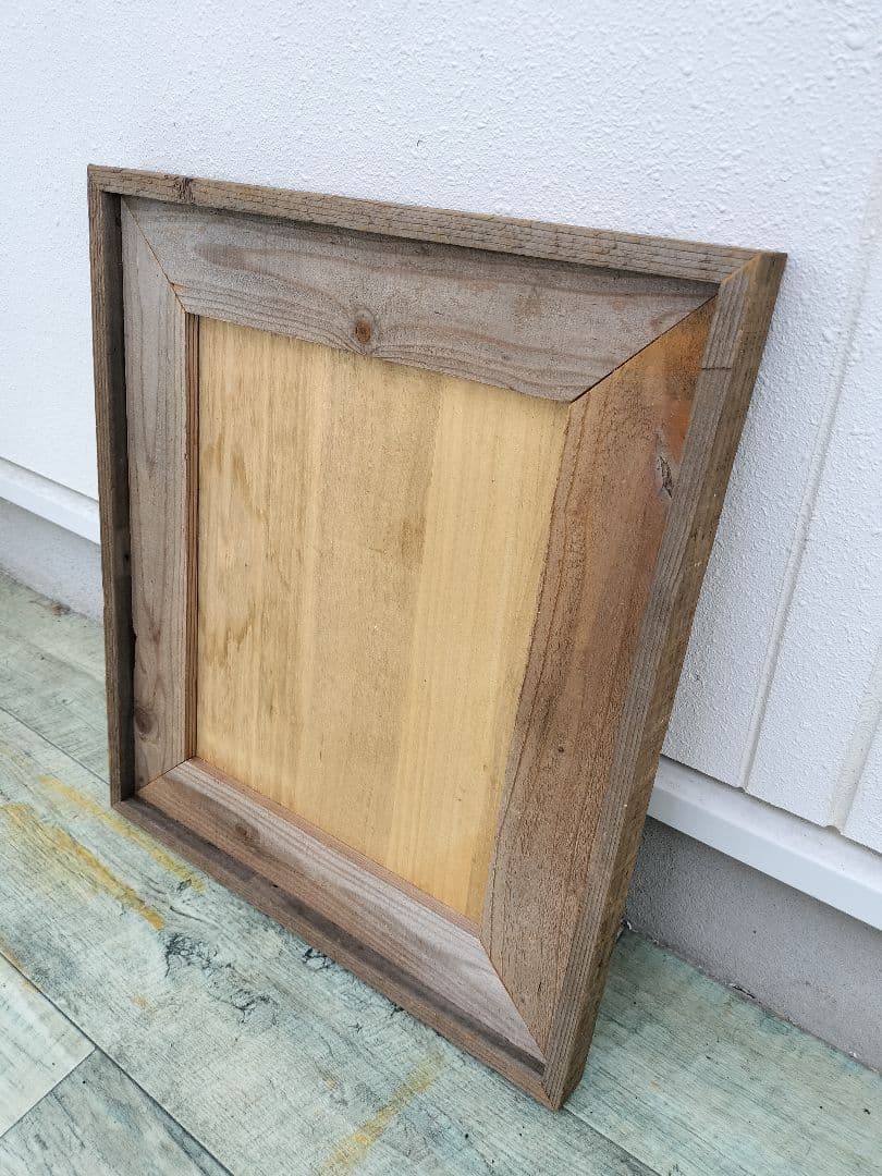 アンティーク額縁　古材　エイジング加工