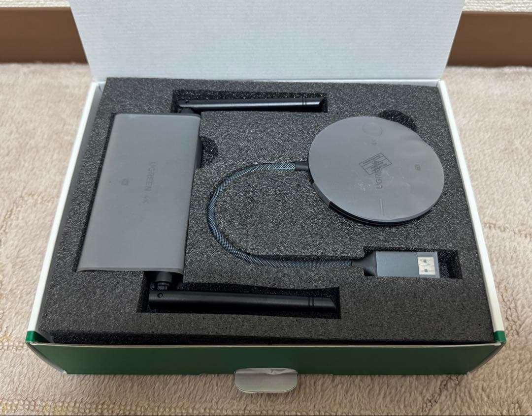 s*u様 UGREEN ワイヤレスHDMI 無線 ワイヤレス送受信機